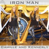 Camille and Kennerly (Harp Twins) - Iron Man