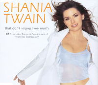 Shania Twain - That Don't Impress Me Much CD1 (UK)