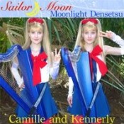 Camille and Kennerly (Harp Twins) - Moonlight Densetsu (Sailor Moon Theme)
