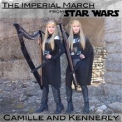Camille and Kennerly (Harp Twins) - The Imperial March (From &quot;Star Wars&quot;)
